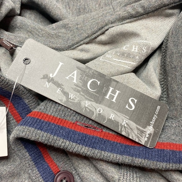 Jachs gray hooded pullover sweatshirt size 2xl - Picture 4 of 4